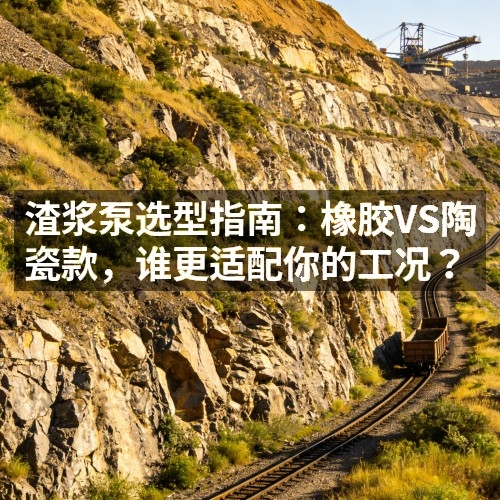 渣漿泵選型指南：橡膠VS陶瓷款，誰(shuí)更適配你的工況？