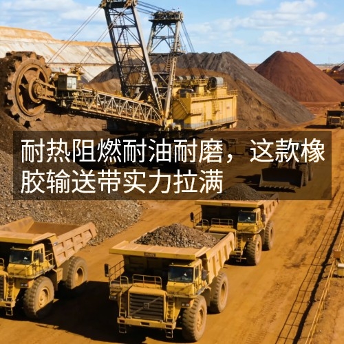 耐熱阻燃耐油耐磨，這款橡膠輸送帶實(shí)力拉滿