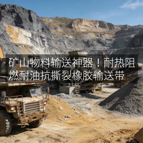 礦山物料輸送神器！耐熱阻燃耐油抗撕裂橡膠輸送帶