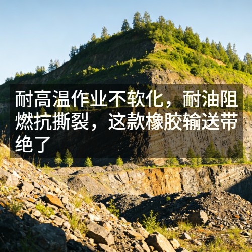耐高溫作業(yè)不軟化，耐油阻燃抗撕裂，這款橡膠輸送帶絕了