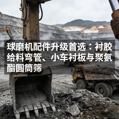 球磨機配件升級首選：襯膠給料彎管、小車襯板與聚氨酯圓筒篩