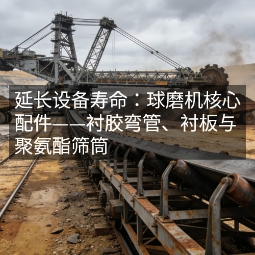 延長(zhǎng)設(shè)備壽命：球磨機(jī)核心配件——襯膠彎管、襯板與聚氨酯篩筒
