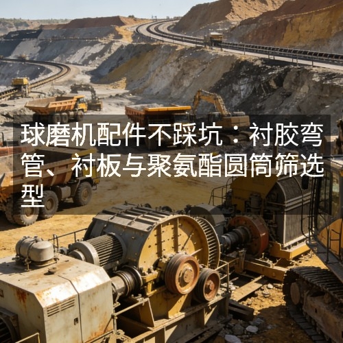 球磨機(jī)配件不踩坑：襯膠彎管、襯板與聚氨酯圓筒篩選型