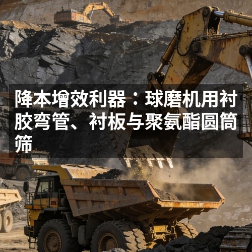 降本增效利器：球磨機(jī)用襯膠彎管、襯板與聚氨酯圓筒篩
