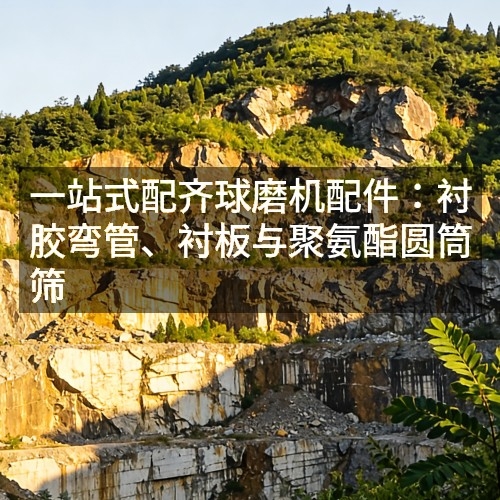 一站式配齊球磨機(jī)配件：襯膠彎管、襯板與聚氨酯圓筒篩