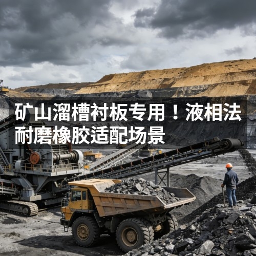 礦山溜槽襯板專用！液相法耐磨橡膠適配場景