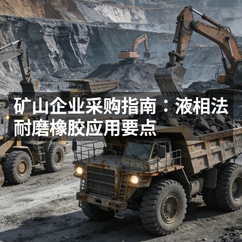 礦山企業(yè)采購指南：液相法耐磨橡膠應(yīng)用要點