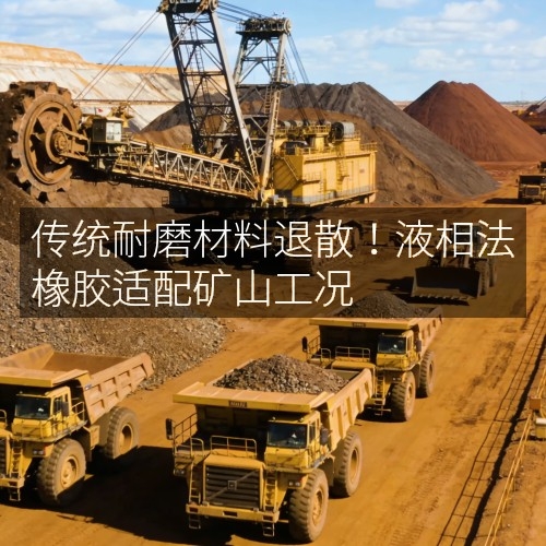 傳統(tǒng)耐磨材料退散！液相法橡膠適配礦山工況