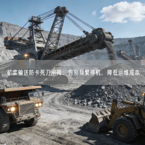 礦漿輸送防卡死刀閘閥：告別頻繁停機(jī)，降低運(yùn)維成本