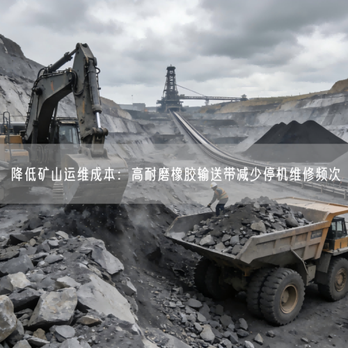 降低礦山運(yùn)維成本：高耐磨橡膠輸送帶減少停機(jī)維修頻次