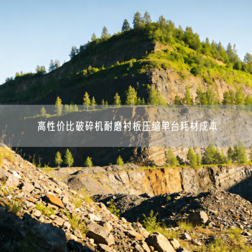 高性價(jià)比破碎機(jī)耐磨襯板壓縮單臺(tái)耗材成本