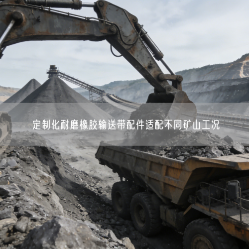 定制化耐磨橡膠輸送帶配件適配不同礦山工況