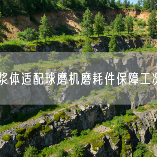 高濃度漿體適配球磨機(jī)磨耗件保障工況耐用性